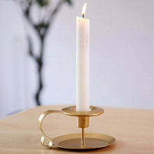 Load image into Gallery viewer, Wrought Iron Taper Candle Holder