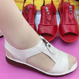 Solid Color Soft Sole Summer Sandals