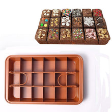 Load image into Gallery viewer, Non Stick Brownie Pans