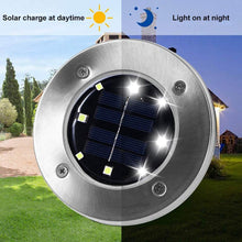 Load image into Gallery viewer, LED Solar Ground Light