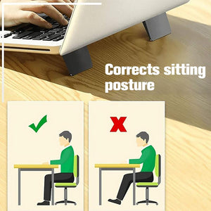Self-Adhesive Invisible Laptop Stand