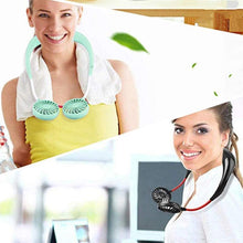 Load image into Gallery viewer, Rechargeable Mini Neck Fans