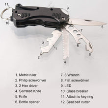 Load image into Gallery viewer, Hirundo 12-in-1 Multifunctional Self-Help Tool