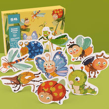 Load image into Gallery viewer, Children Education Wood Puzzle Set