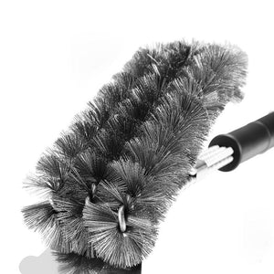 Hirundo Scraper Grill Brush - Stainless Steel