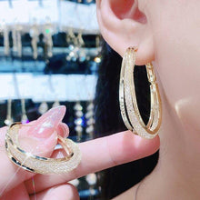 Load image into Gallery viewer, Fashion Oval Earrings
