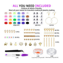 Load image into Gallery viewer, Christmas Gift Clay Beads Bracelet Making Kit