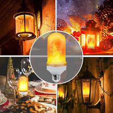 Load image into Gallery viewer, Hirundo® LED Flame Light Bulb with Gravity Sensor