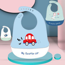 Load image into Gallery viewer, Silicone Bibs For Baby