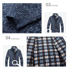 Load image into Gallery viewer, Men sweater cardigan