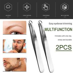 Universal Nose Hair Trimming Tweezers