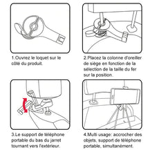 Load image into Gallery viewer, Crochet de Voiture pour Support d&#39;Appui-tête