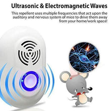 Load image into Gallery viewer, Ultrasonic pest repeller insect repeller