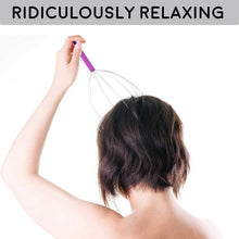 Load image into Gallery viewer, Hair Stimulation &amp; Relaxation Handheld Head Massager