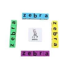Load image into Gallery viewer, Wooden Crossword Puzzle set