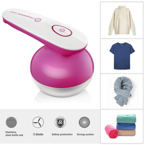 Electric Fabric Lint Remover + Universal Plug