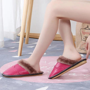 The Indoor Thick-Soled Warm Home Lovers Shoes Slippers