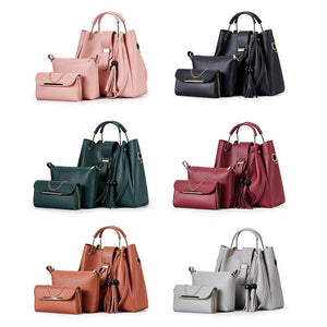 Ladies Fashion Purses and Handbags 3 PCS Sets