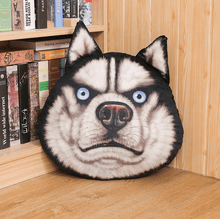 Load image into Gallery viewer, Creative Funny Simulation Husky Pillow