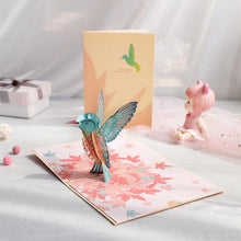 Load image into Gallery viewer, Hummingbird 3D Card