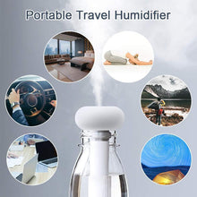 Load image into Gallery viewer, Portable Mini Water Bottle Caps Humidifier