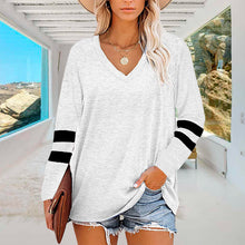 Load image into Gallery viewer, Two Bar V-Neck T-Shirt