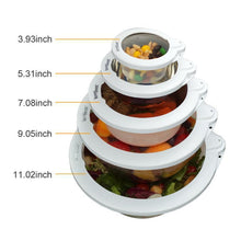 Load image into Gallery viewer, Reusable Fresh-keeping Silicone Lids - 5 pieces