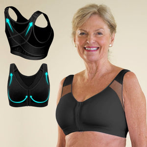 Recommended post-op recovery adjustable front button support bras