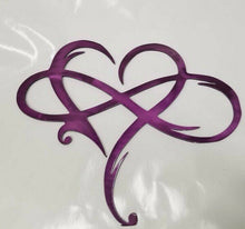 Load image into Gallery viewer, 💞Infinity heart - Steel wall decor Metal Wall art
