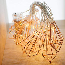 Load image into Gallery viewer, Geometric Diamond String Lights
