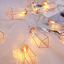 Load image into Gallery viewer, Geometric Diamond String Lights