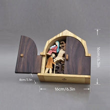 Load image into Gallery viewer, The Christmas Story Unique Nativity Set Wooden Nativity Scene