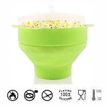 Load image into Gallery viewer, Silicone Popcorn Popper Bowl