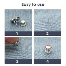 Load image into Gallery viewer, Detachable Adjustable Waist Button Decorative Button