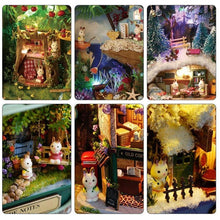 Load image into Gallery viewer, Comfortable 3D Miniature Dollhouse With Light DIY Toys