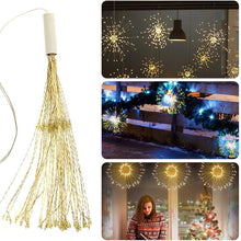 Load image into Gallery viewer, LED Copper Wire Firework Lights, 120 brilliant LED lamp beads
