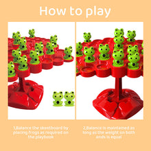 Load image into Gallery viewer, Children&#39;s Frog Balance Toy Set
