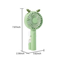 Load image into Gallery viewer, Mini Handheld Misting Fan