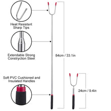 Load image into Gallery viewer, Telescopic Barbecue Forks
