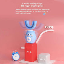 Load image into Gallery viewer, Smart 360 Degree U-shaped Children&#39;s Electric Toothbrush