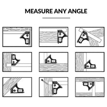 Load image into Gallery viewer, Multifunction Active Square Ruler Angle Ruler