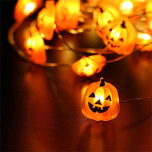 Load image into Gallery viewer, Halloween Pumpkin String Lights