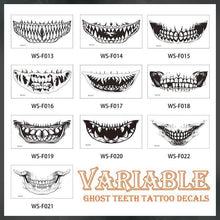 Load image into Gallery viewer, Halloween Prank Makeup Temporary Tattoo