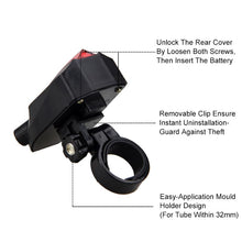 Load image into Gallery viewer, Bike Projection Tail Light
