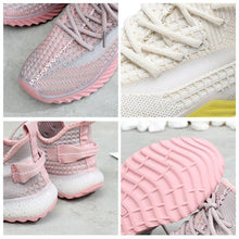 Load image into Gallery viewer, Net Surface Breathable Lace-Up Yeezy Sneakers