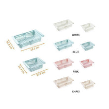 Load image into Gallery viewer, Kitchen Storage Refrigerator Partition Storage Rack