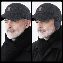 Load image into Gallery viewer, Winter Baseball Cap with Ear Muffs