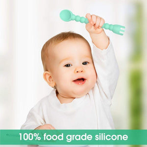 Baby Feeding Set Spoon and Fork( Set Of 3 )