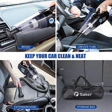 Load image into Gallery viewer, 4-in-1 Portable Car Vacuum Cleaner, with LCD Display