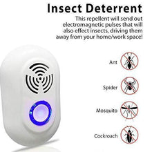 Load image into Gallery viewer, Ultrasonic pest repeller insect repeller